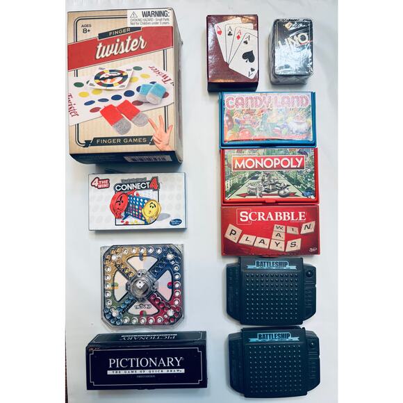 Lot of 10 Various World’s Smallest MINI Board Games & Cards - most are playable - Picture 4 of 4